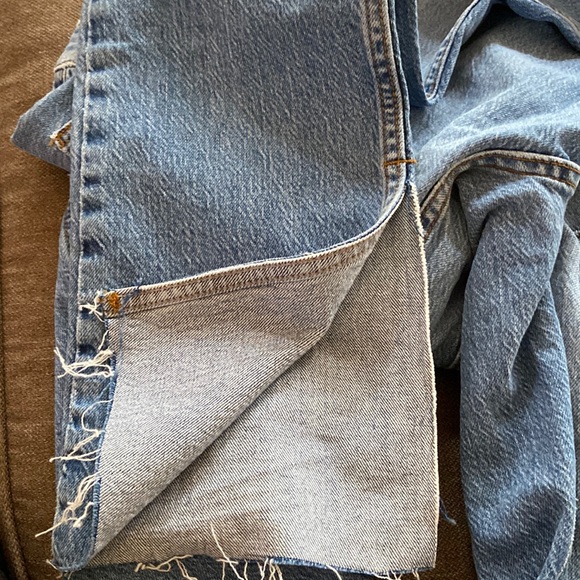 ZARA slim flare high rise full length jeans blogger insta favorite - Picture 3 of 7